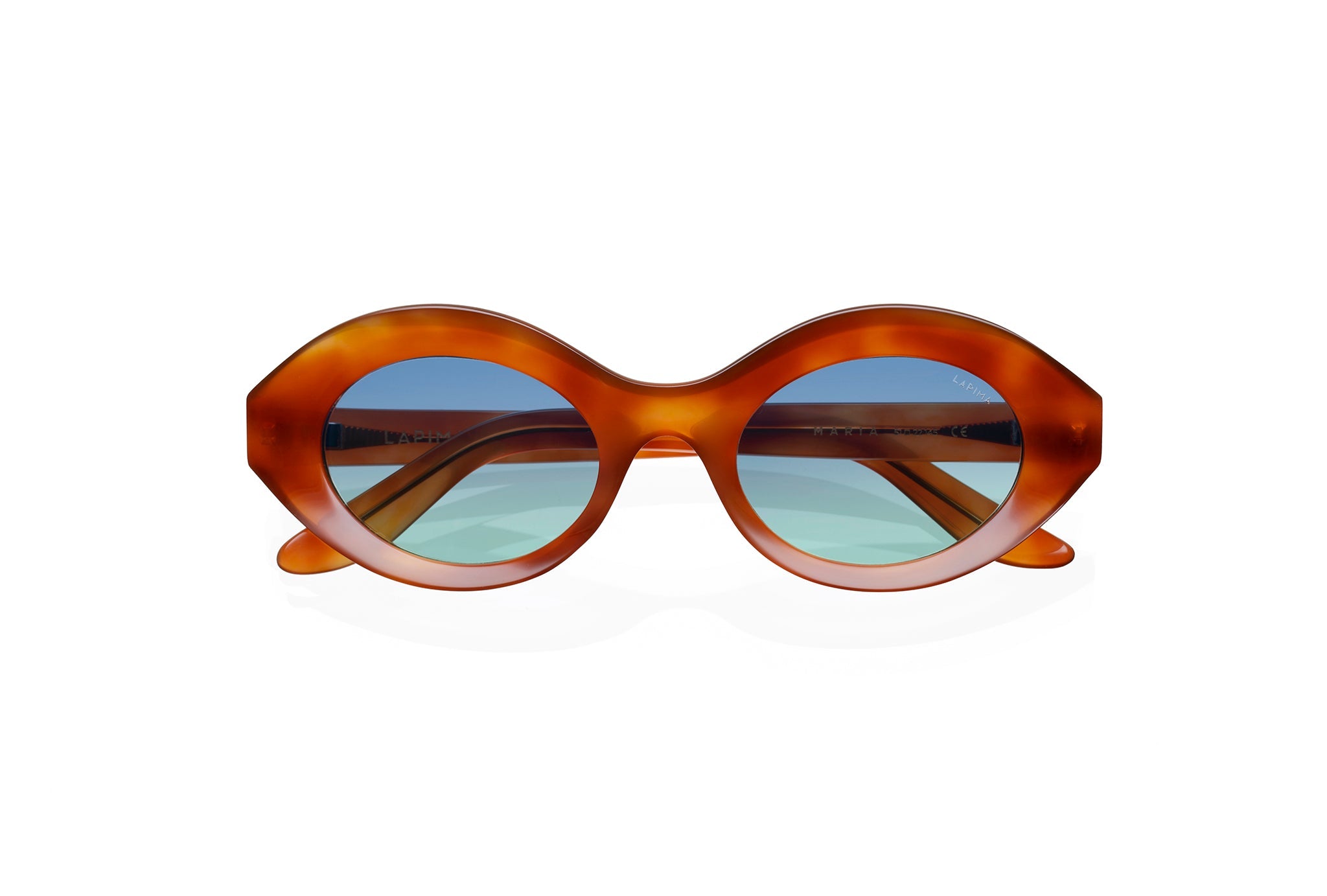 LAPIMA MARIA sunglasses in CARAMEL BLUE-SKY - Modern Eye Care Portland