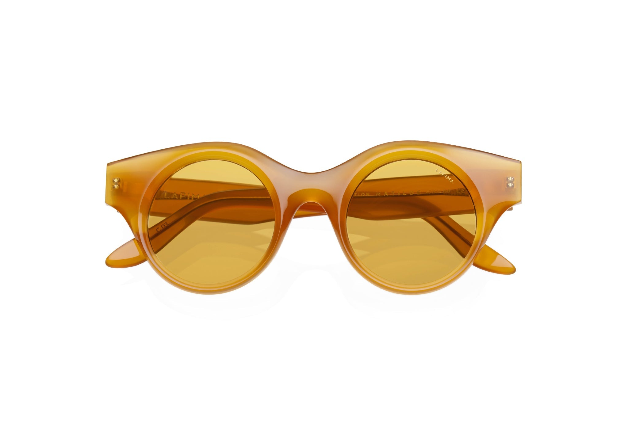 LAPIMA MATILDE sunglasses in AMBER VINTAGE - Modern Eye Care Portland