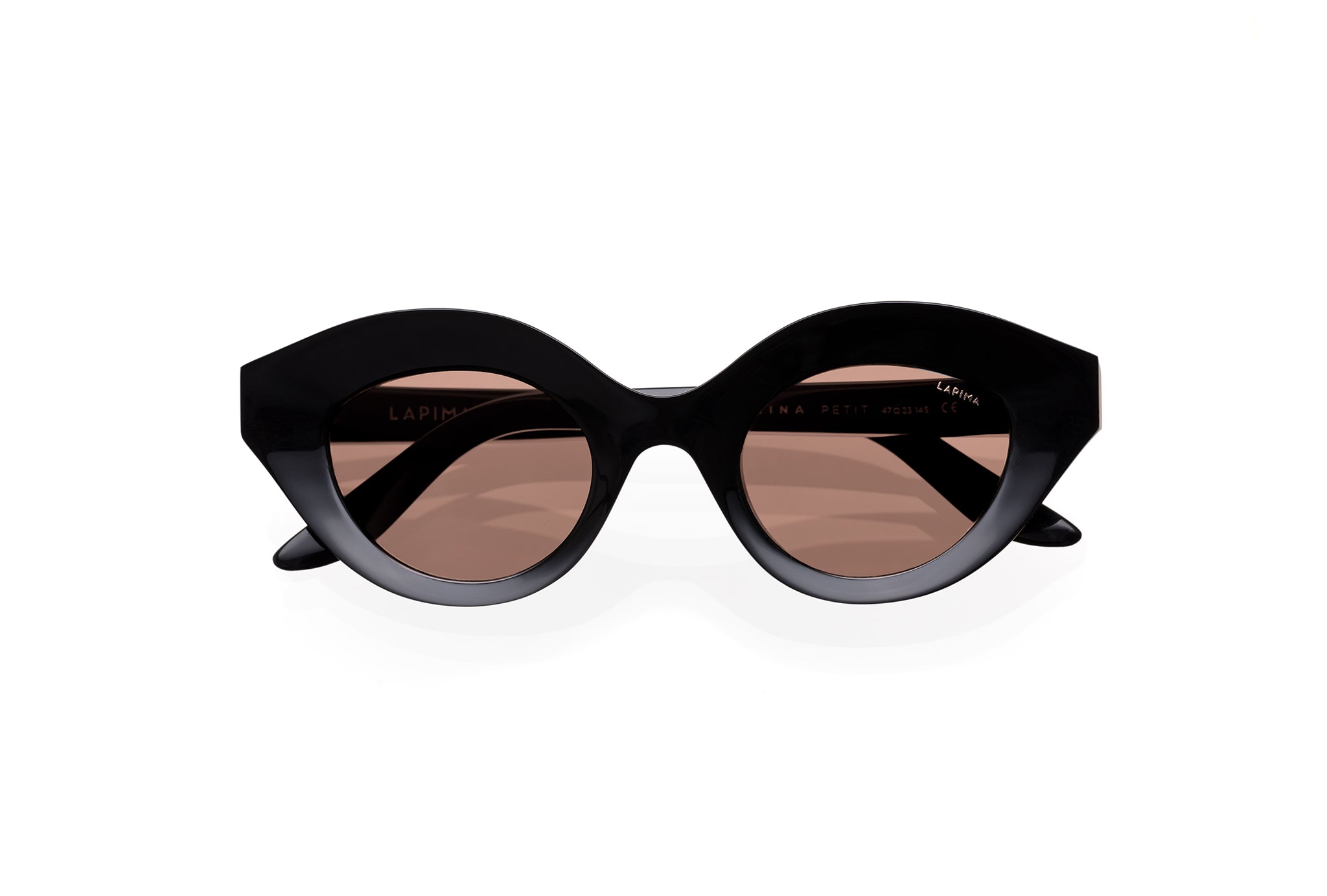 LAPIMA NINA PETIT sunglasses in BLACK SOLID - Modern Eye Care Portland