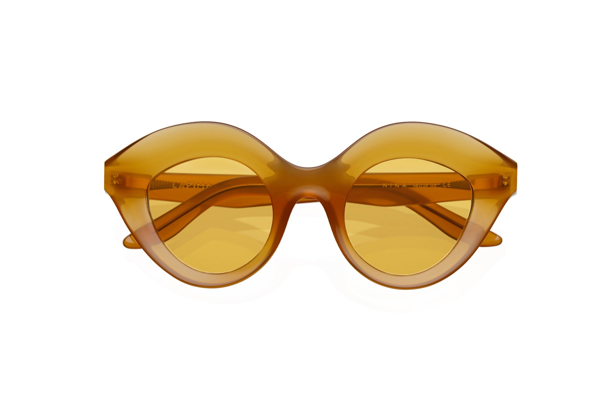 LAPIMA NINA sunglasses in AMBER VINTAGE - Modern Eye Care Portland