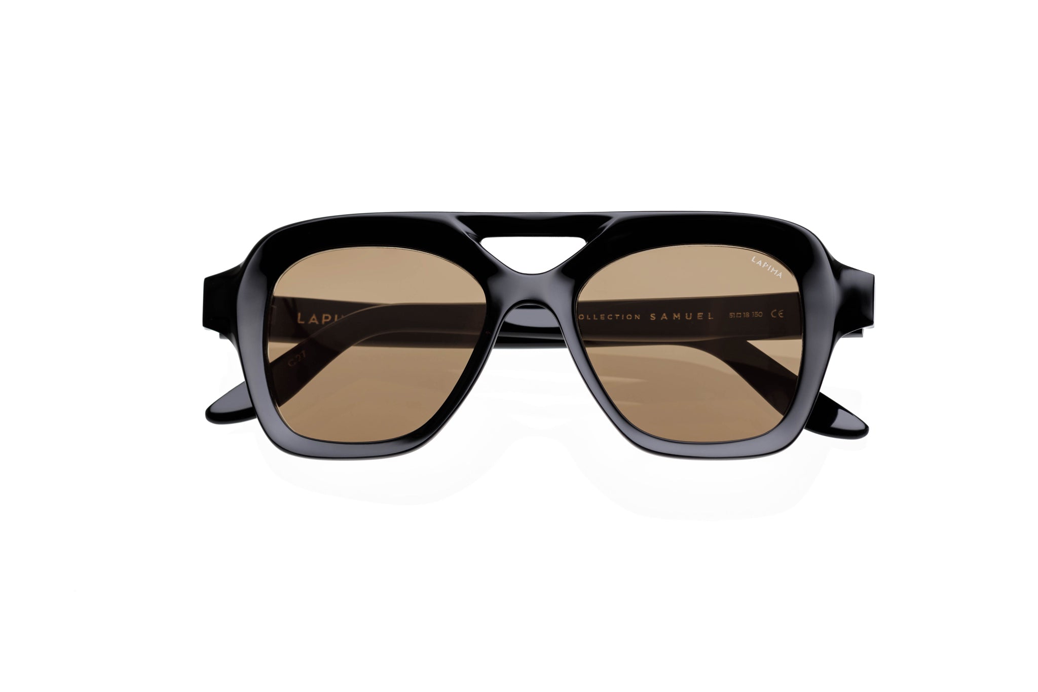 LAPIMA SAMUEL sunglasses in BLACK SOLID - Modern Eye Care Portland