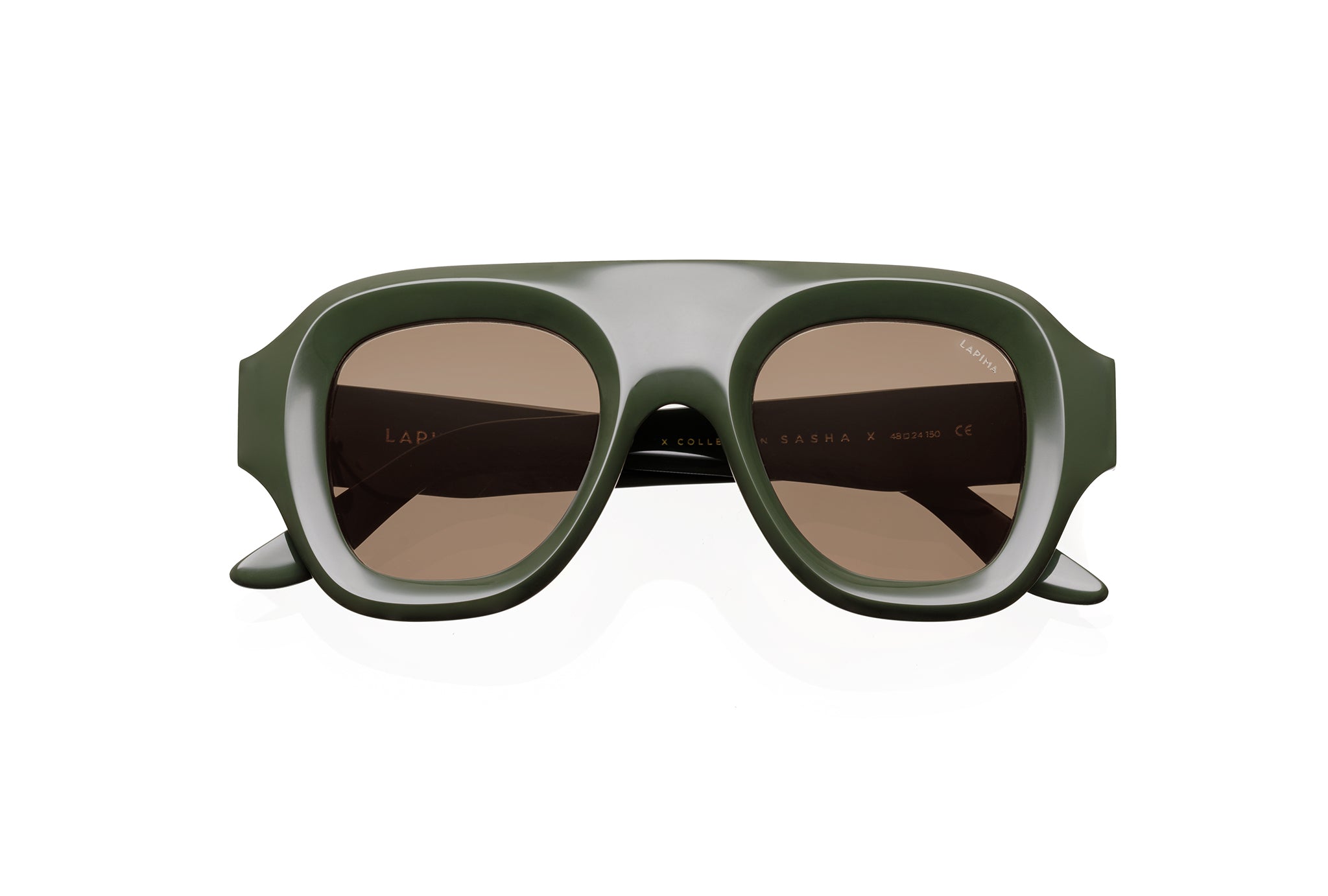 LAPIMA SASHA X sunglasses in MILITAR SOLID - Modern Eye Care Portland