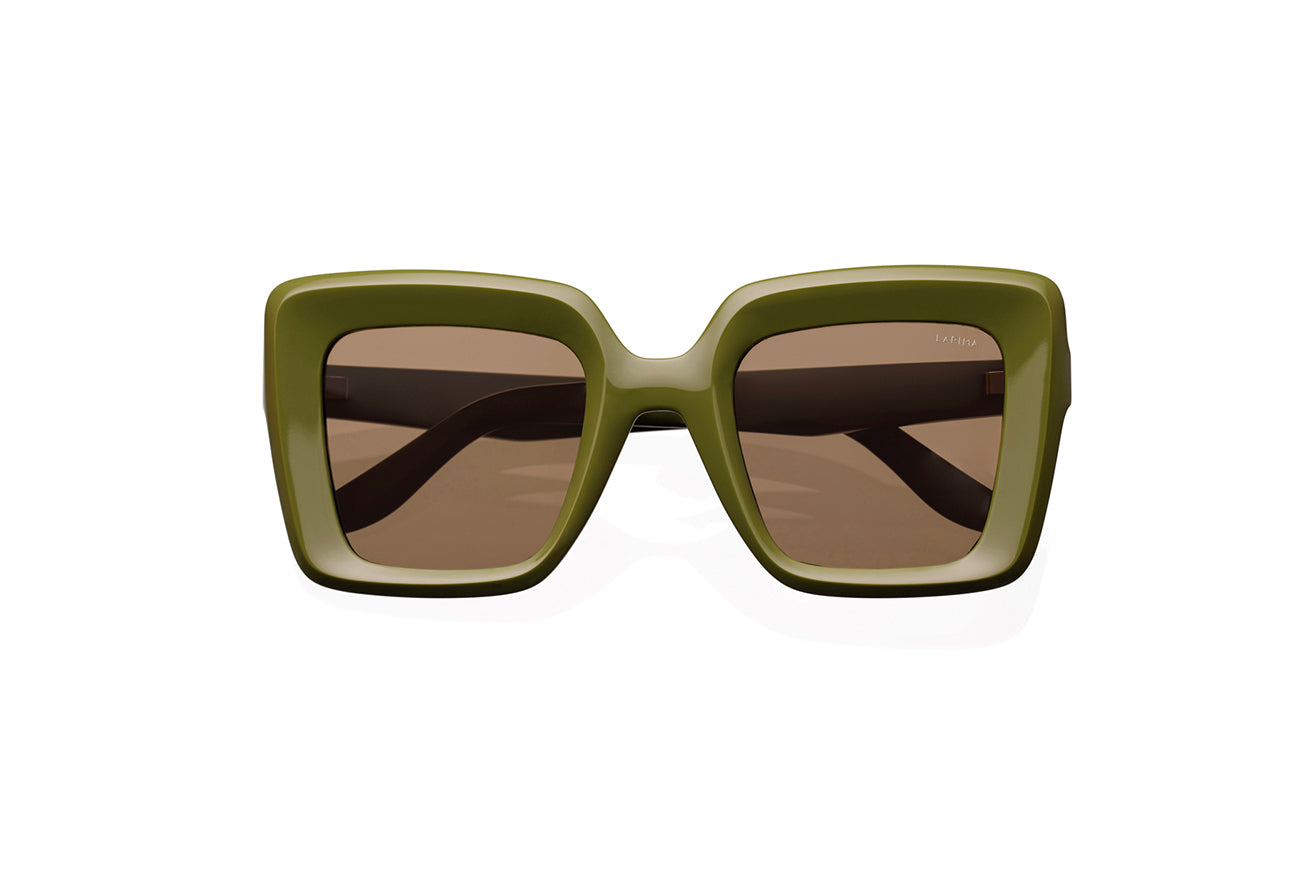 LAPIMA TERESA sunglasses in ABACATE SOLID - Modern Eye Care Portland