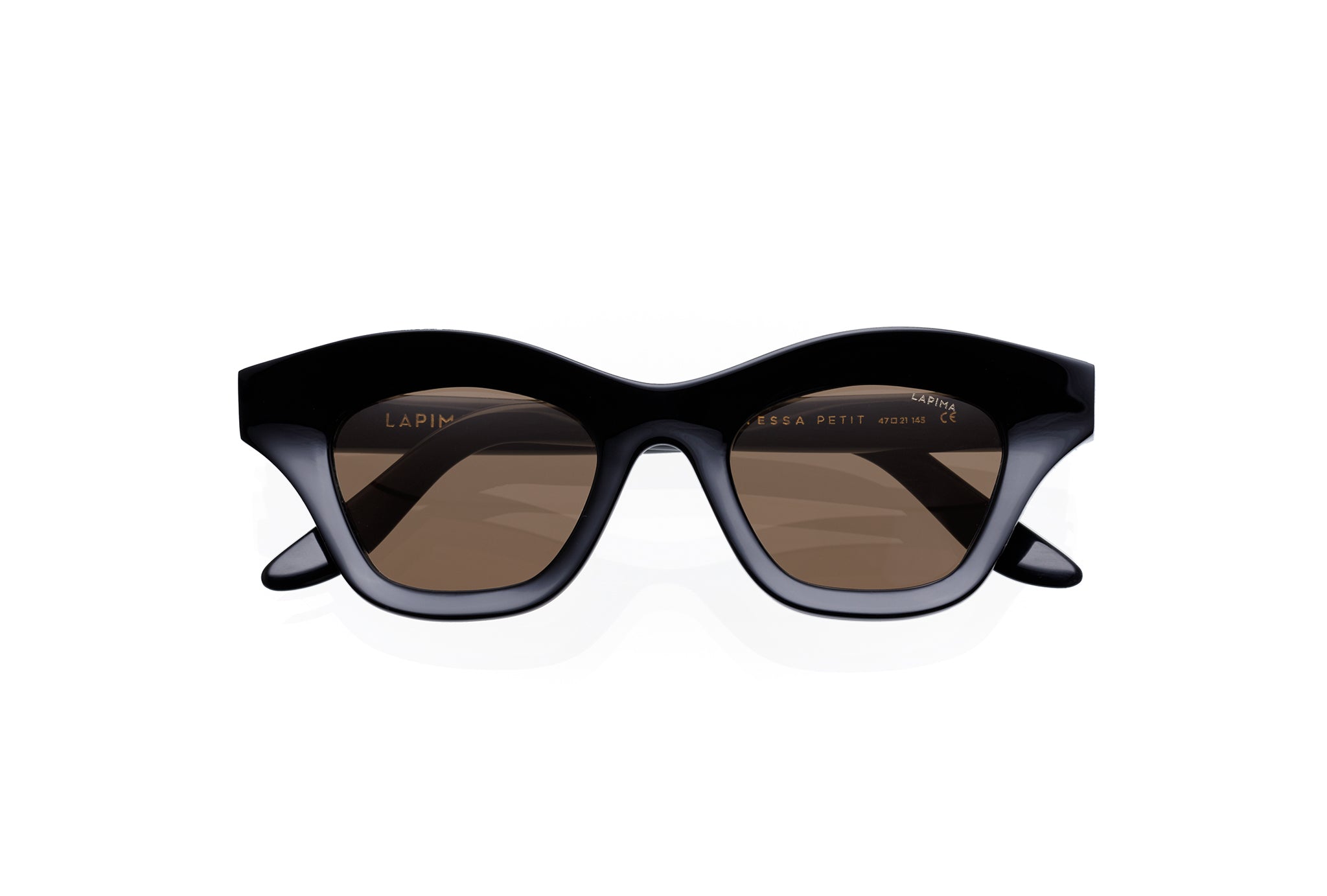 LAPIMA TESSA PETIT sunglasses in BLACK SOLID - Modern Eye Care Portland