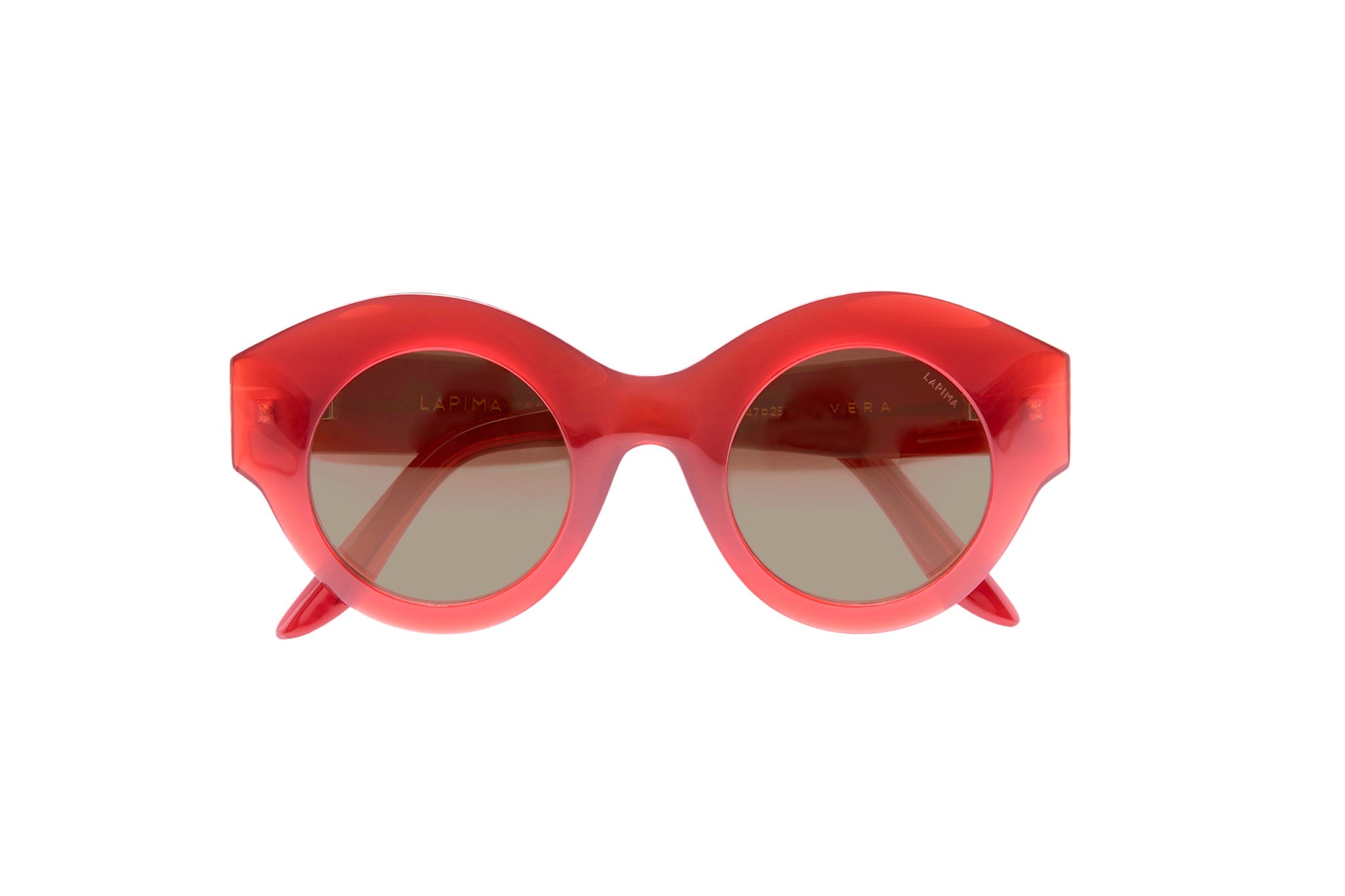 LAPIMA VERA sunglasses in RED SOLID - Modern Eye Care Portland