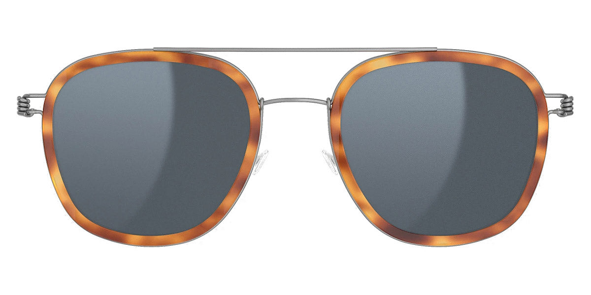 Lindberg Sun Titanium™ 8205 sunglasses in Basic-10-K25 / Blue Mirror - Gray - SL41 / 50-21-135 - Modern Eye Care Portland