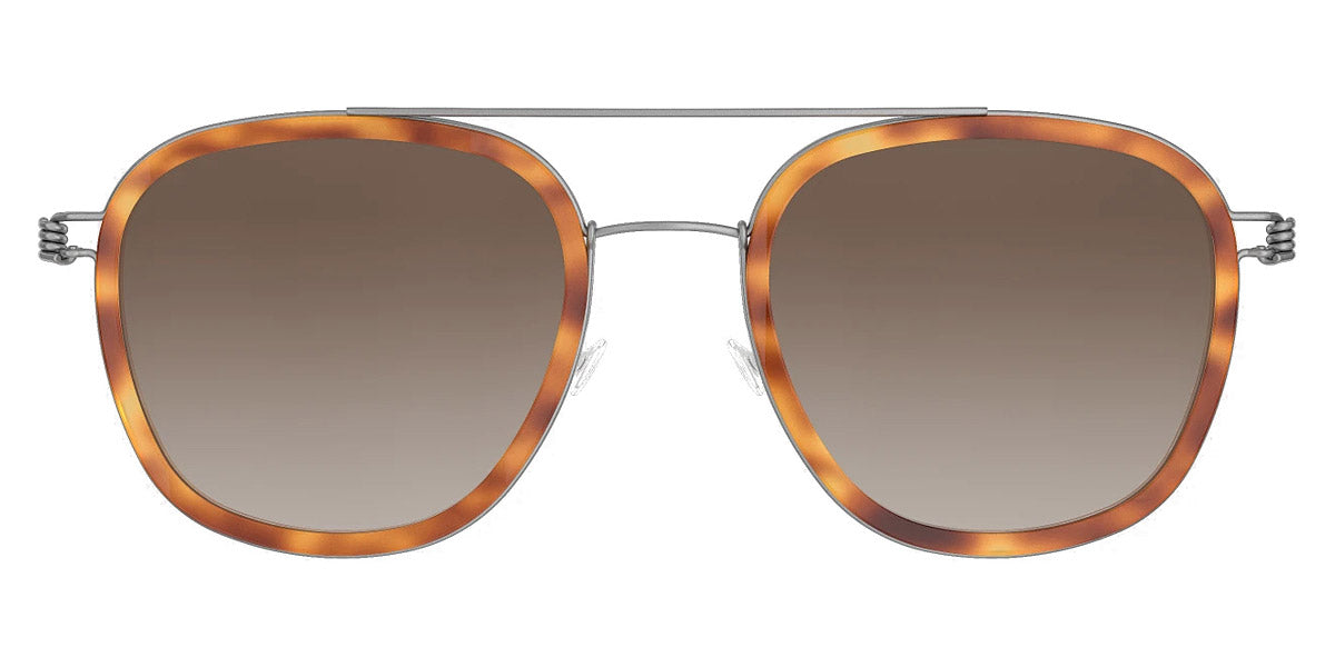 Lindberg Sun Titanium™ 8205 sunglasses in Basic-10-K25 / Gold Mirror - Brown Gradient - SL53 / 50-21-135 - Modern Eye Care Portland