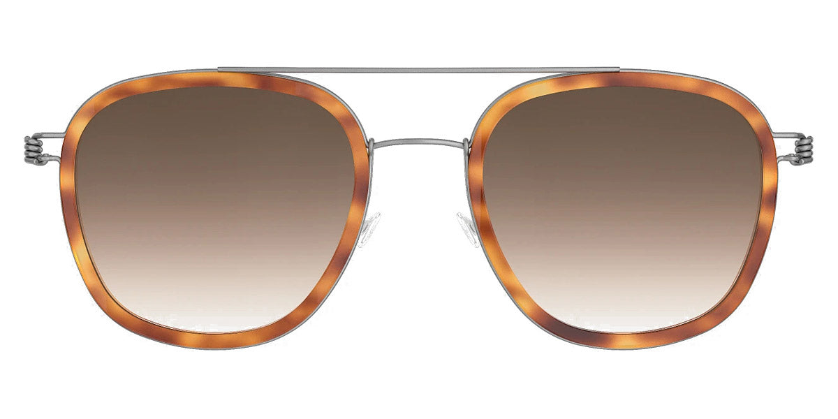 Lindberg Sun Titanium™ 8205 sunglasses in Basic-10-K25 / Gray/Warm Brown Gradient - SL12 / 50-21-135 - Modern Eye Care Portland