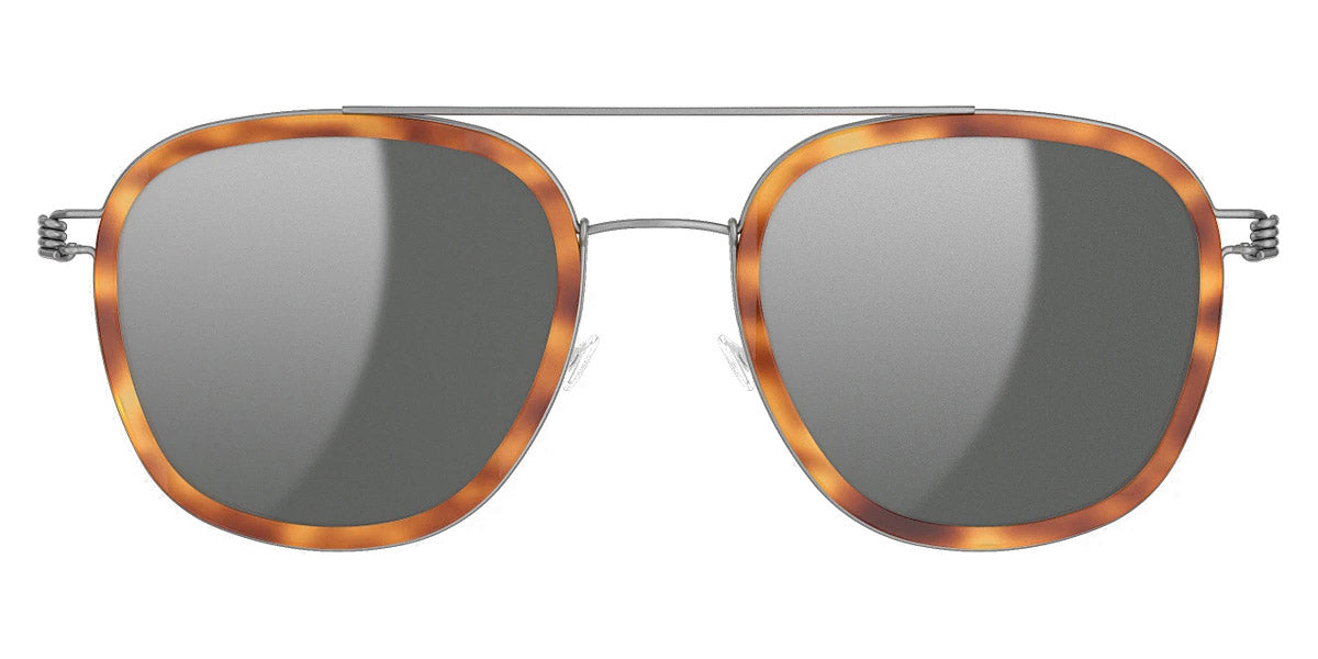 Lindberg Sun Titanium™ 8205 sunglasses in Basic-10-K25 / Silver Mirror - Gray - SL40 / 50-21-135 - Modern Eye Care Portland