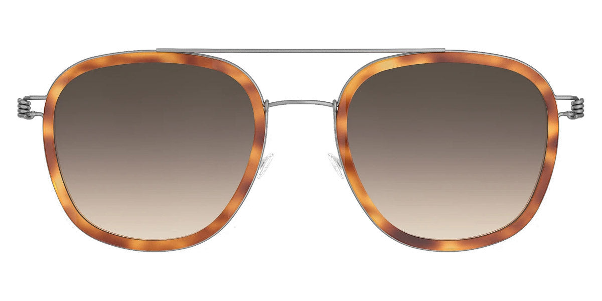 Lindberg Sun Titanium™ 8205 sunglasses in Basic-10-K25 / Warm Gray/Brown Gradient - SL09 / 50-21-135 - Modern Eye Care Portland