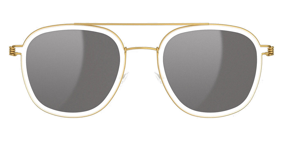 Lindberg Sun Titanium™ 8205 sunglasses in Basic-GT-K117 / Light Silver Mirror - Gray - SL49 / 50-21-135 - Modern Eye Care Portland
