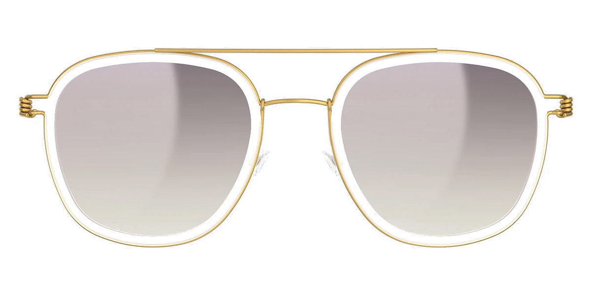 Lindberg Sun Titanium™ 8205 sunglasses in Basic-GT-K117 / Light Silver Mirror - Purple Pearl Gradient - SL63 / 50-21-135 - Modern Eye Care Portland