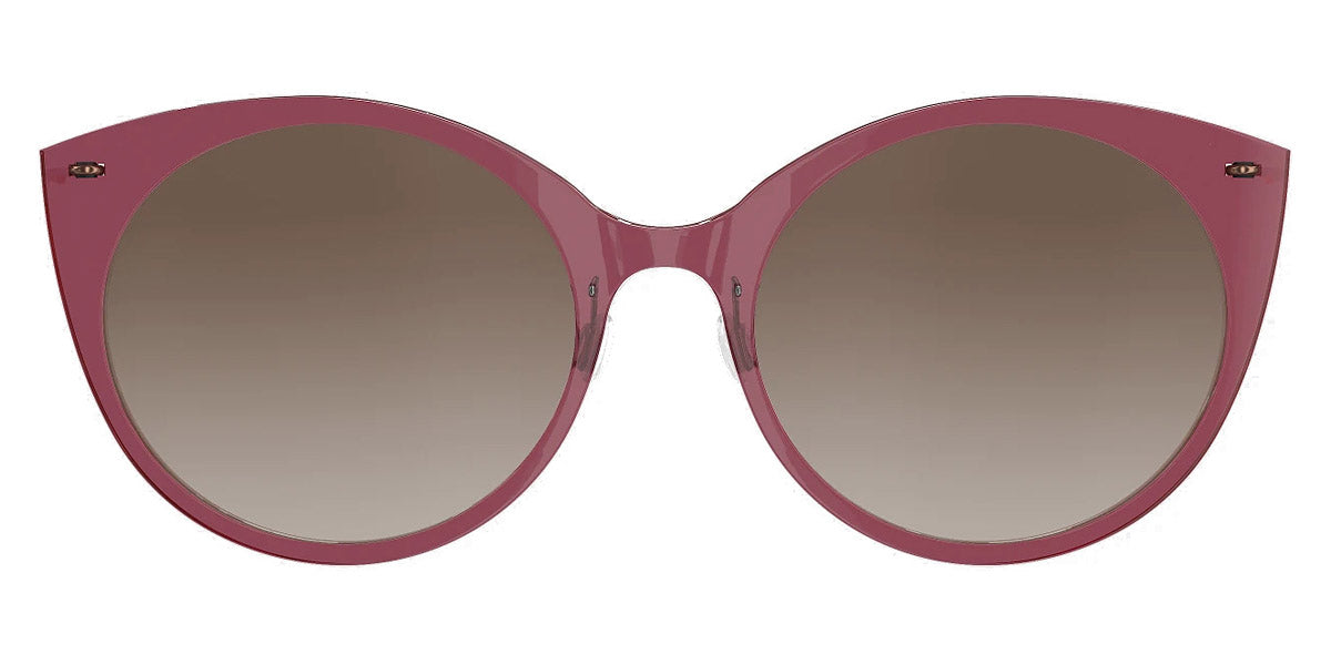 Lindberg Sun Titanium™ 8307 sunglasses in Basic-C04-PU12 / Gold Mirror - Brown Gradient - SL53 / 53-19-135 - Modern Eye Care Portland