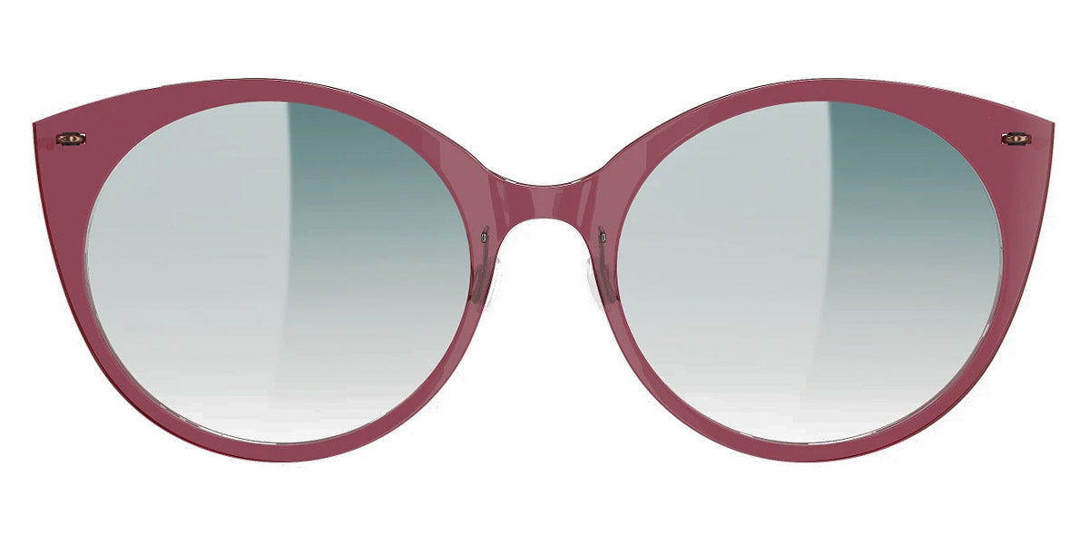 Lindberg Sun Titanium™ 8307 sunglasses in Basic-C04-PU12 / Light Silver Mirror - Turquoise Pearl Gradient - SL61 / 53-19-135 - Modern Eye Care Portland