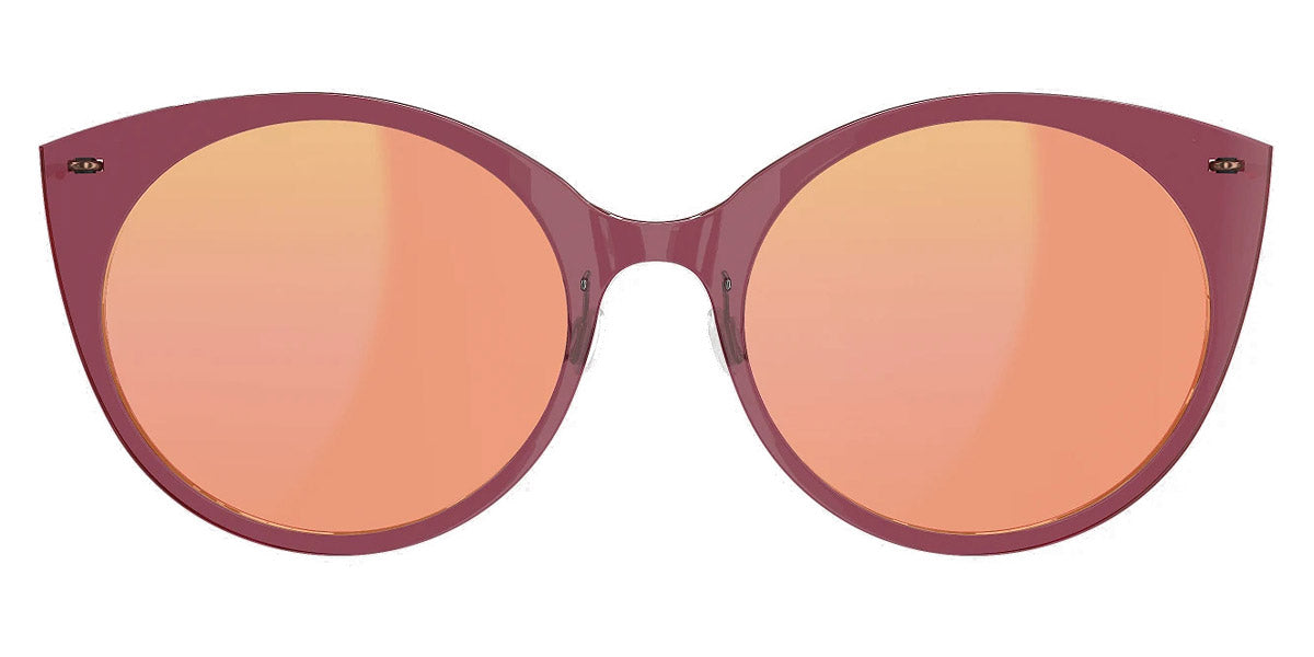 Lindberg Sun Titanium™ 8307 sunglasses in Basic-C04-PU12 / Orange Mirror - Medium Gray - SL50 / 53-19-135 - Modern Eye Care Portland
