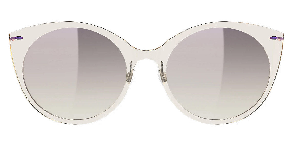 Lindberg Sun Titanium™ 8307 sunglasses in Basic-C21-77 / Light Silver Mirror - Purple Pearl Gradient - SL63 / 53-19-135 - Modern Eye Care Portland