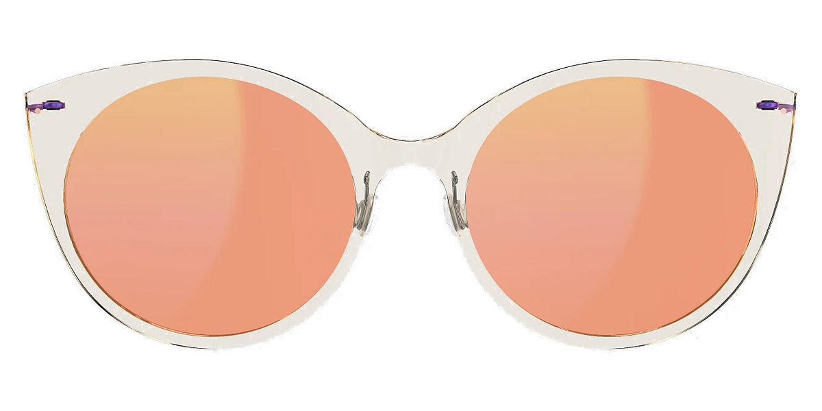 Lindberg Sun Titanium™ 8307 sunglasses in Basic-C21-77 / Orange Mirror - Medium Gray - SL50 / 53-19-135 - Modern Eye Care Portland