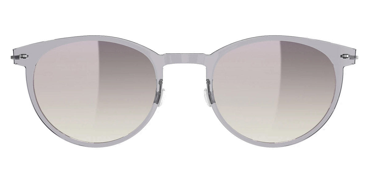 Lindberg Sun Titanium™ 8310 sunglasses in 802-C07-05 / Light Silver Mirror - Purple Pearl Gradient - SL63 / 52-22-135 - Modern Eye Care Portland
