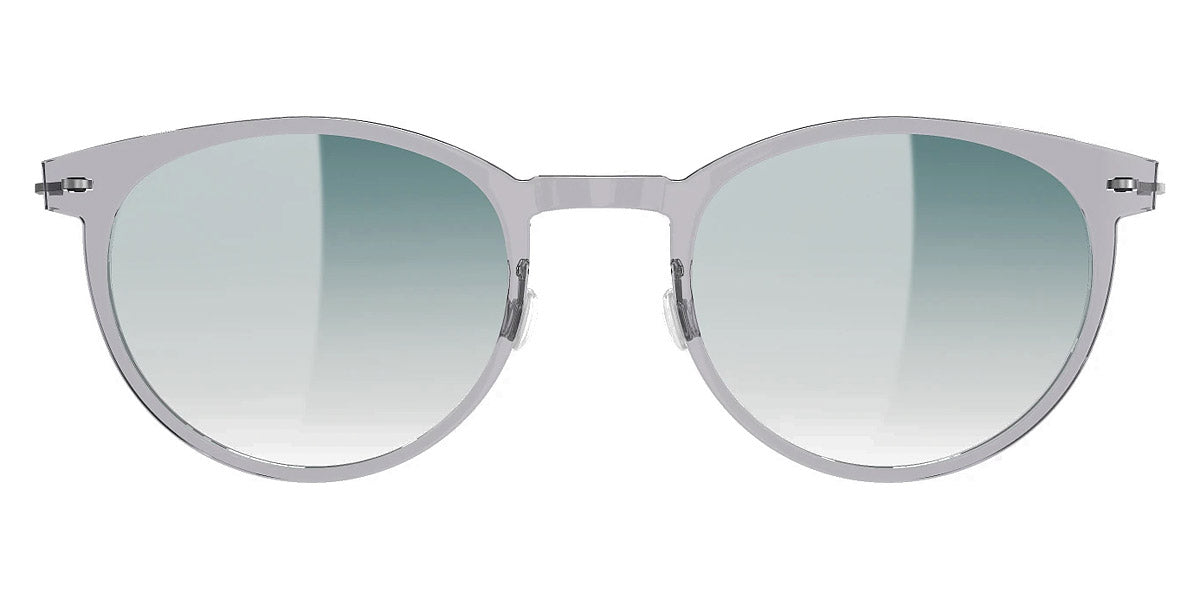 Lindberg Sun Titanium™ 8310 sunglasses in 802-C07-05 / Light Silver Mirror - Turquoise Pearl Gradient - SL61 / 52-22-135 - Modern Eye Care Portland
