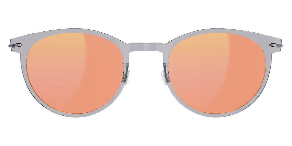 Lindberg Sun Titanium™ 8310 sunglasses in 802-C07-05 / Orange Mirror - Medium Gray - SL50 / 52-22-135 - Modern Eye Care Portland