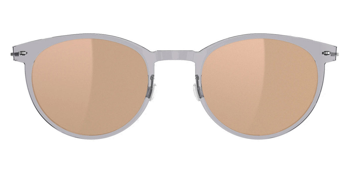 Lindberg Sun Titanium™ 8310 sunglasses in 802-C07-05 / Rose Gold Mirror - Medium Gray - SL54 / 52-22-135 - Modern Eye Care Portland
