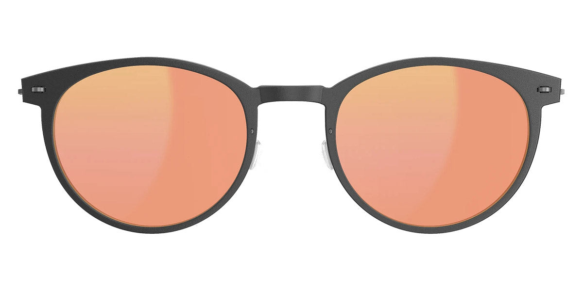 Lindberg Sun Titanium™ 8310 sunglasses in 802-D16-10 / Orange Mirror - Medium Gray - SL50 / 52-22-135 - Modern Eye Care Portland