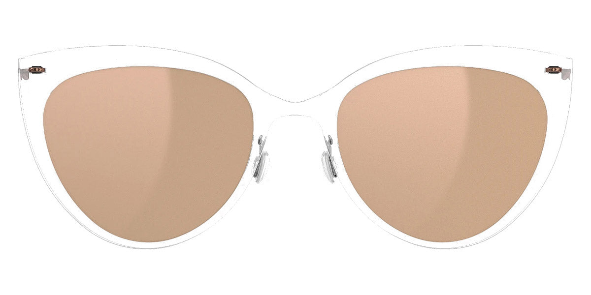 Lindberg Sun Titanium™ 8311 sunglasses in 803-C01-PU12 / Rose Gold Mirror - Medium Gray - SL54 / 52-19-135 - Modern Eye Care Portland