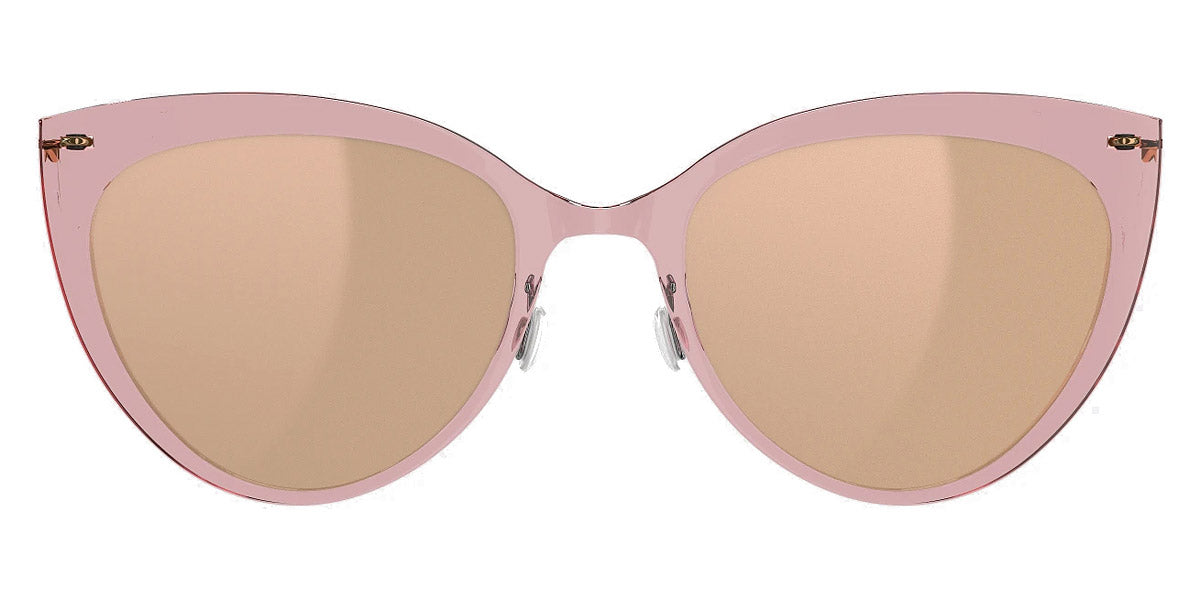 Lindberg Sun Titanium™ 8311 sunglasses in 803-C20-P60 / Rose Gold Mirror - Medium Gray - SL54 / 52-19-135 - Modern Eye Care Portland