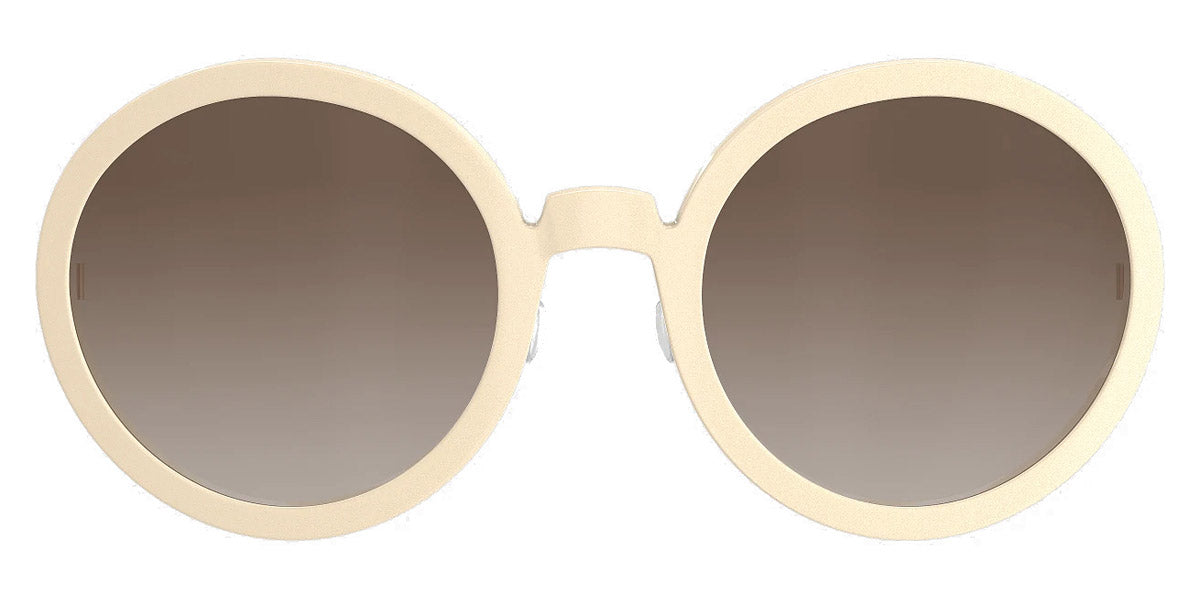 Lindberg Sun Titanium™ 8586 sunglasses in 207-SC80-K266-P60 / Gold Mirror - Brown Gradient - SL53 / 54-22-135 - Modern Eye Care Portland