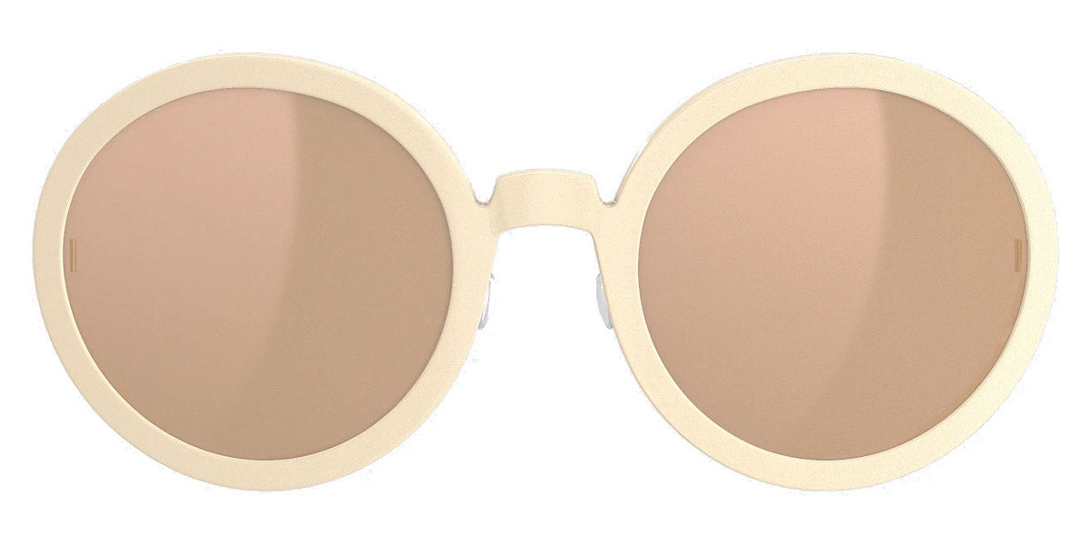 Lindberg Sun Titanium™ 8586 sunglasses in 207-SC80-K266-P60 / Rose Gold Mirror - Medium Gray - SL54 / 54-22-135 - Modern Eye Care Portland