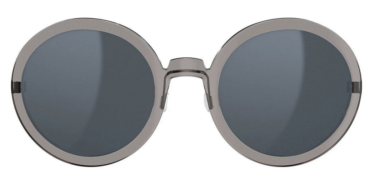 Lindberg Sun Titanium™ 8586 sunglasses in 312-SC106-K115-PU9-K24 / Blue Mirror - Gray - SL41 / 54-22-135 - Modern Eye Care Portland