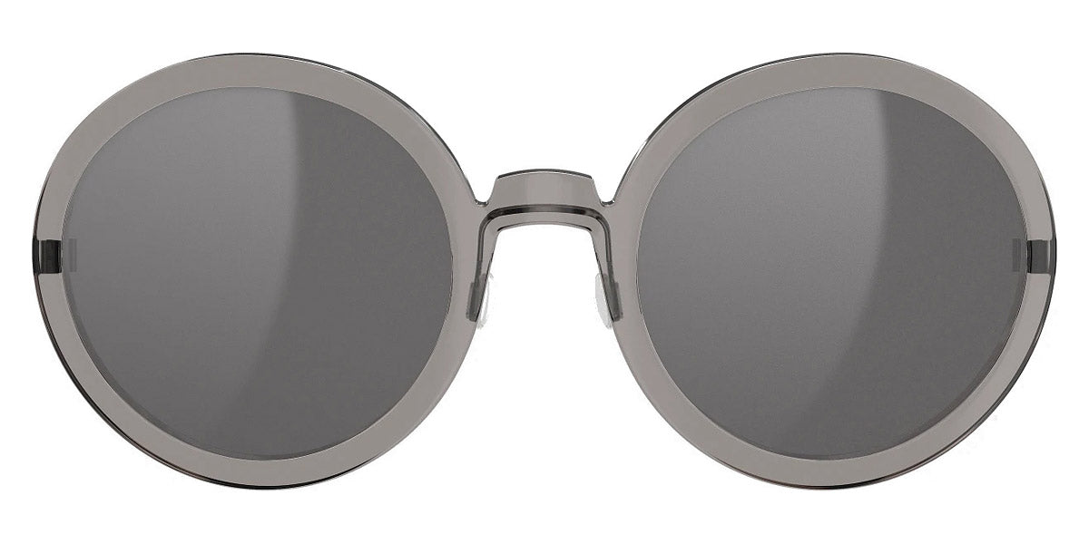 Lindberg Sun Titanium™ 8586 sunglasses in 312-SC106-K115-PU9-K24 / Light Silver Mirror - Gray - SL49 / 54-22-135 - Modern Eye Care Portland