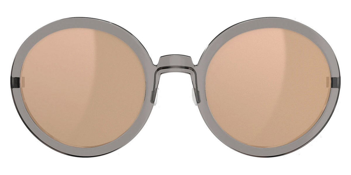 Lindberg Sun Titanium™ 8586 sunglasses in 312-SC106-K115-PU9-K24 / Rose Gold Mirror - Medium Gray - SL54 / 54-22-135 - Modern Eye Care Portland