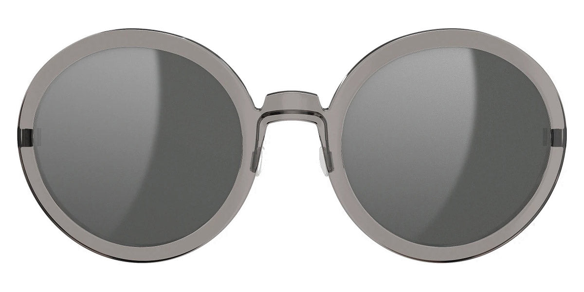 Lindberg Sun Titanium™ 8586 sunglasses in 312-SC106-K115-PU9-K24 / Silver Mirror - Gray - SL40 / 54-22-135 - Modern Eye Care Portland