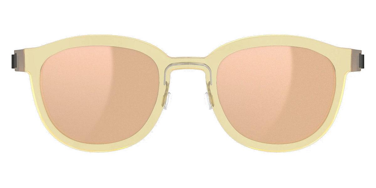Lindberg Sun Titanium™ 8590 sunglasses in 219-SC90-K226-U9 / Rose Gold Mirror - Medium Gray - SL54 / 53-22-135 - Modern Eye Care Portland