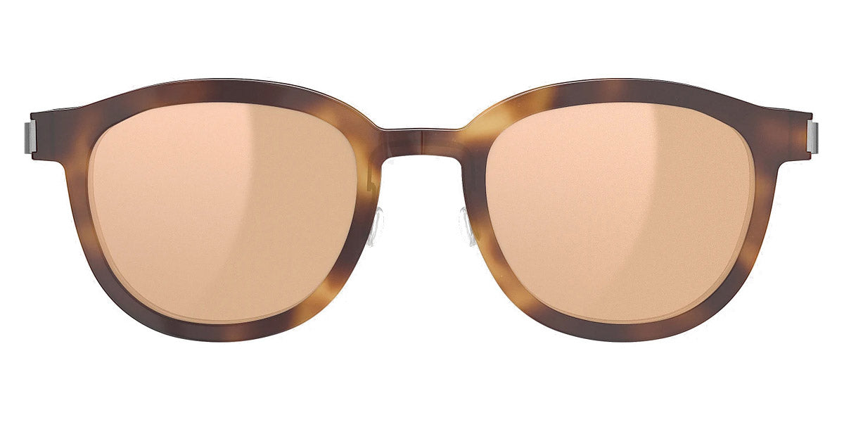 Lindberg Sun Titanium™ 8590 sunglasses in 219-SC91-K256-10 / Rose Gold Mirror - Medium Gray - SL54 / 53-22-135 - Modern Eye Care Portland
