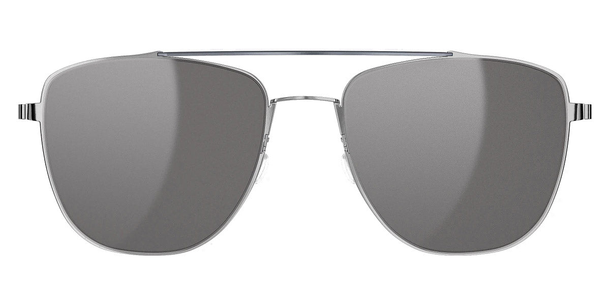 Lindberg Sun Titanium™ 8910 sunglasses in 215-P10-PU16 / Light Silver Mirror - Gray - SL49 / 55-19-135 - Modern Eye Care Portland