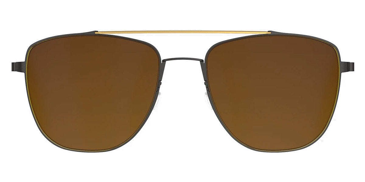 Lindberg Sun Titanium™ 8910 sunglasses in 215-U9-GT / Brown Polarised - IP01 / 55-19-135 - Modern Eye Care Portland