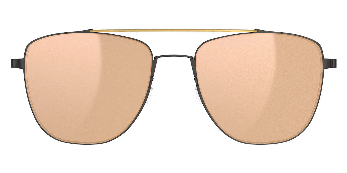 Lindberg Sun Titanium™ 8910 sunglasses in 215-U9-GT / Rose Gold Mirror - Medium Gray - SL54 / 55-19-135 - Modern Eye Care Portland