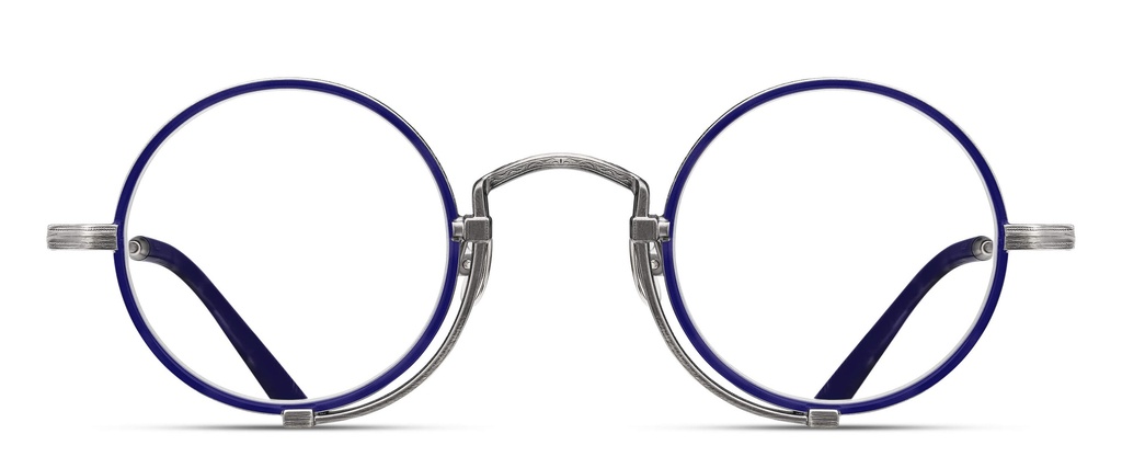 Matsuda 10103H-I.RX eyeglasses in 10103H-I.RX.AS-NVY.43 - Glance Glasses