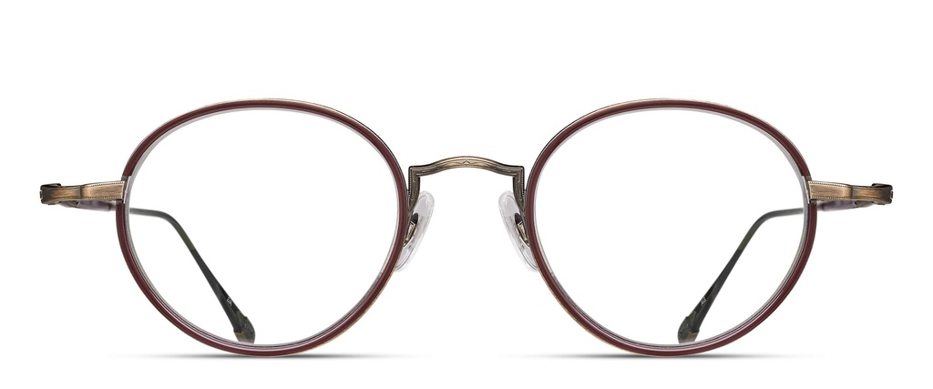 Matsuda 10189H-I.RX eyeglasses in 10189H-I.RX.AG-BRN.45 - Glance Glasses