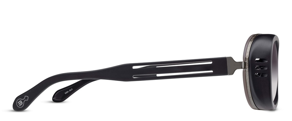 Matsuda 10616H.SG sunglasses in 10616H.SG.MBK-BLK.49 - Glance Glasses