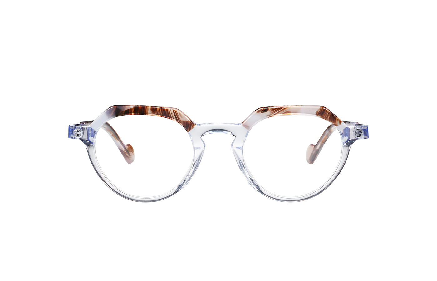 MATTTEW Acapulco eyeglasses in 927-transparent-bleu - Glance Glasses