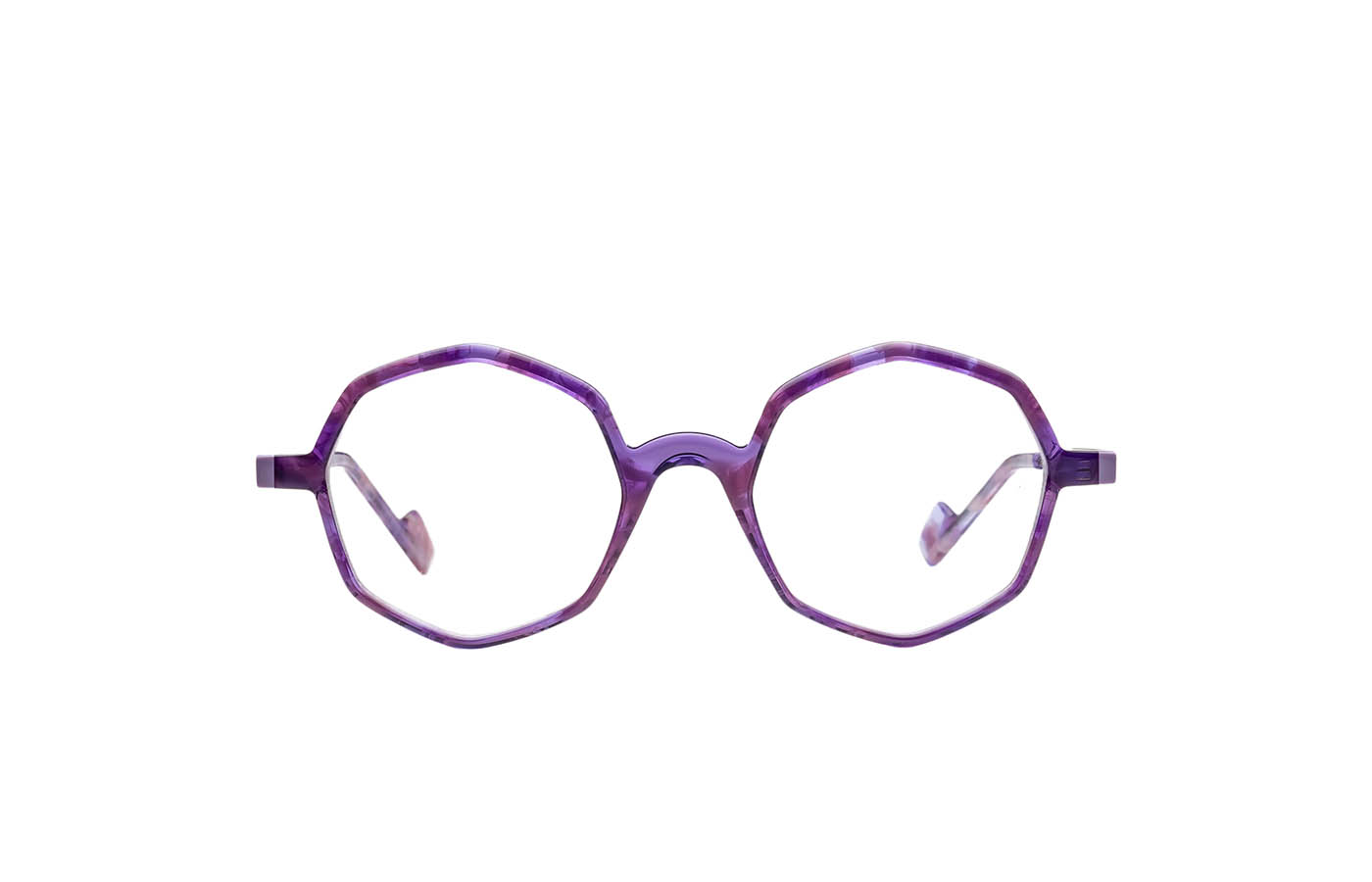 MATTTEW Anabar eyeglasses in 1838-mix-violet-noir - Glance Glasses