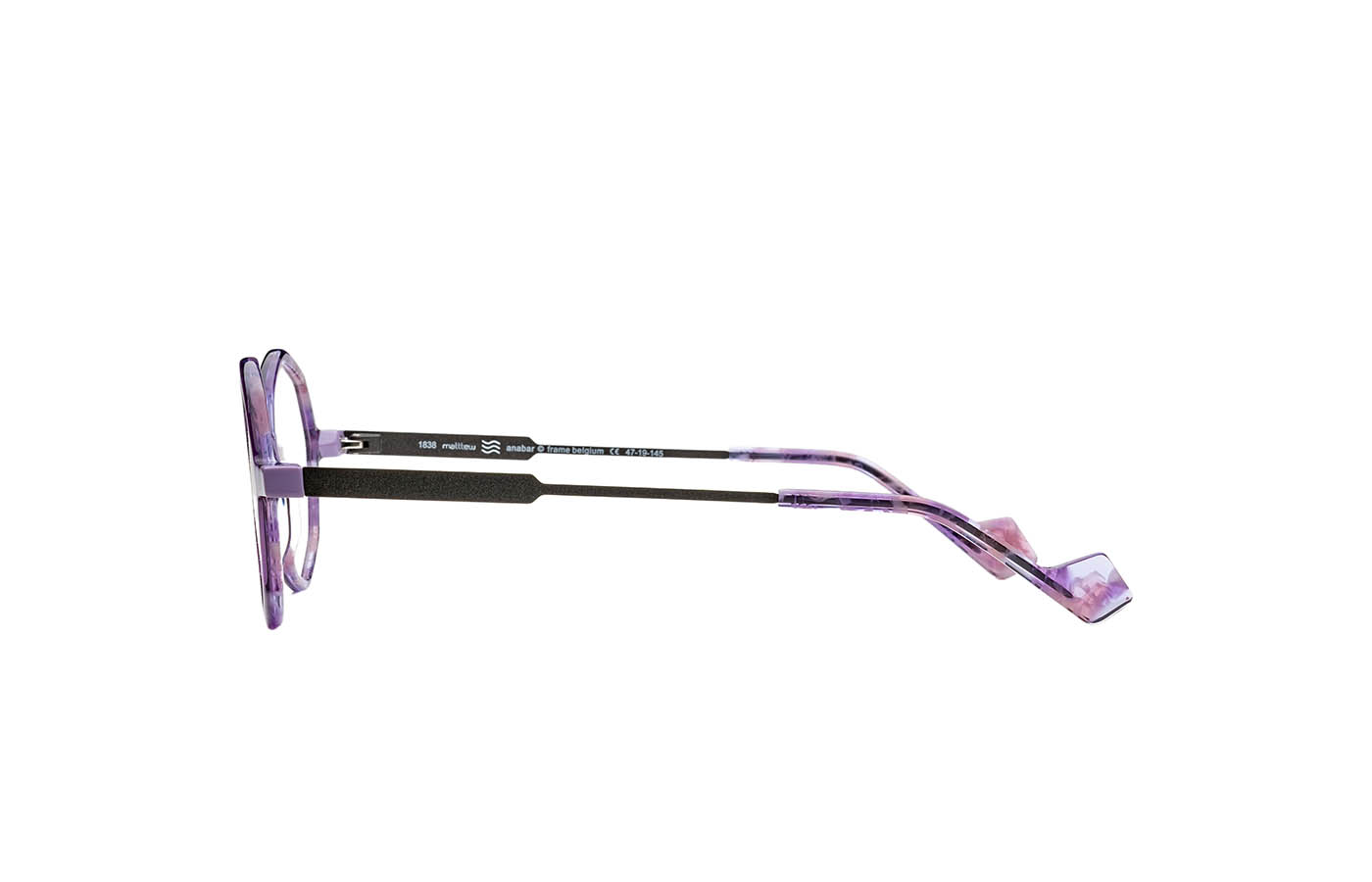 MATTTEW Anabar eyeglasses in 1838-mix-violet-noir - Glance Glasses