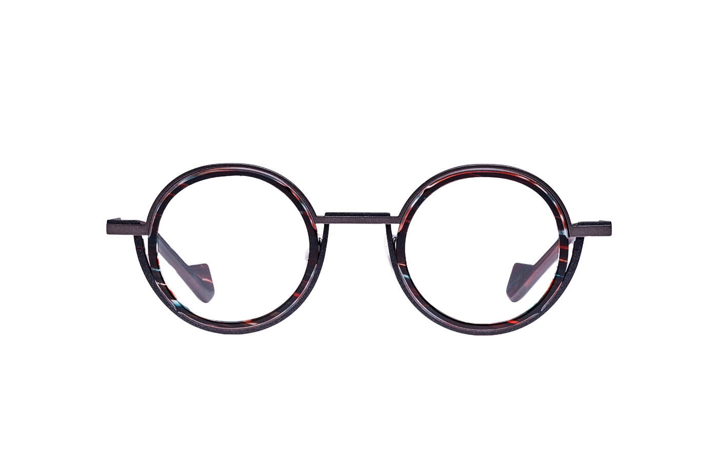 MATTTEW Anchor eyeglasses in 2031-noir-gris - Glance Glasses