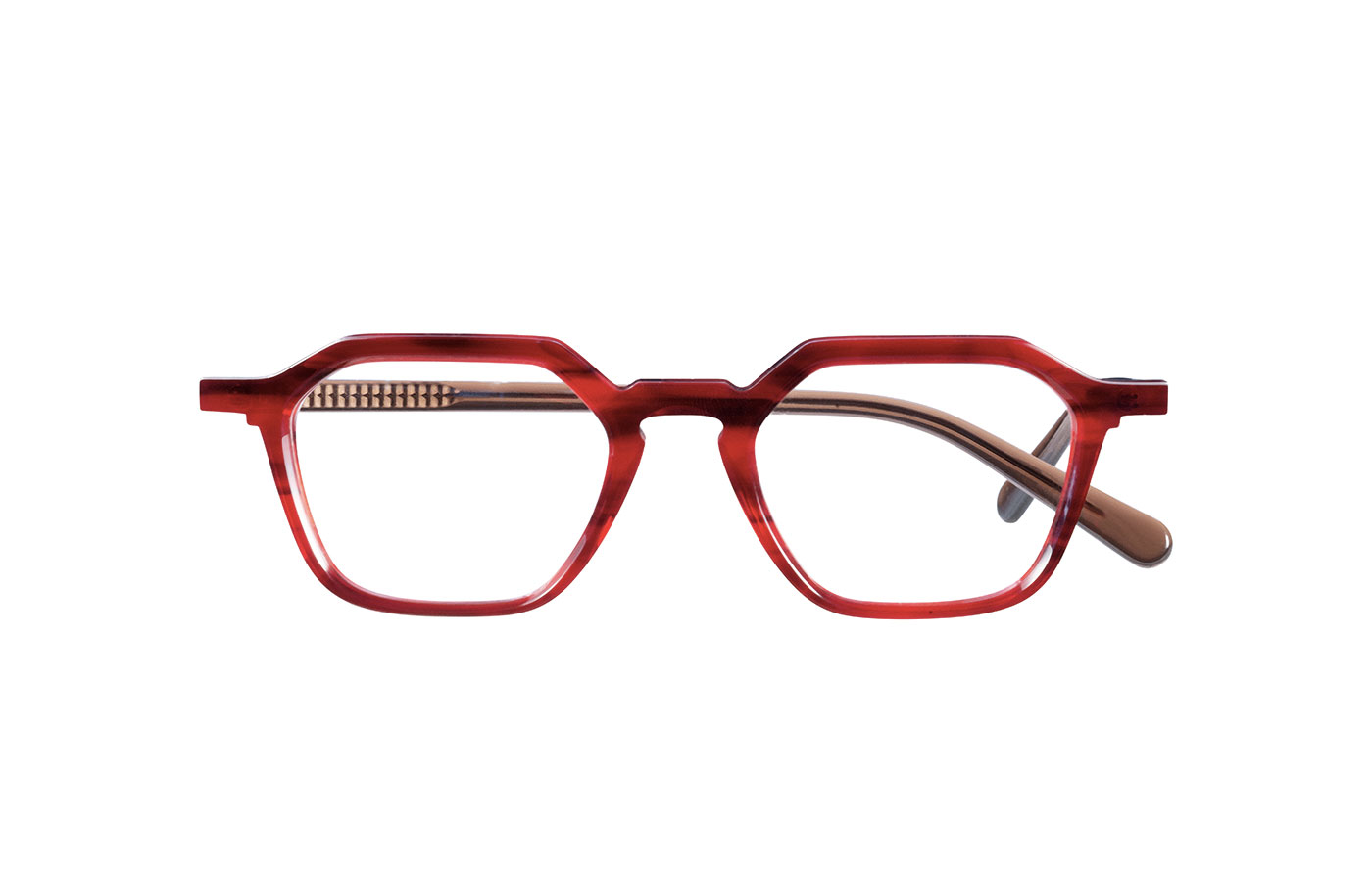MATTTEW Aporo eyeglasses in 985-rouge-brun - Glance Glasses