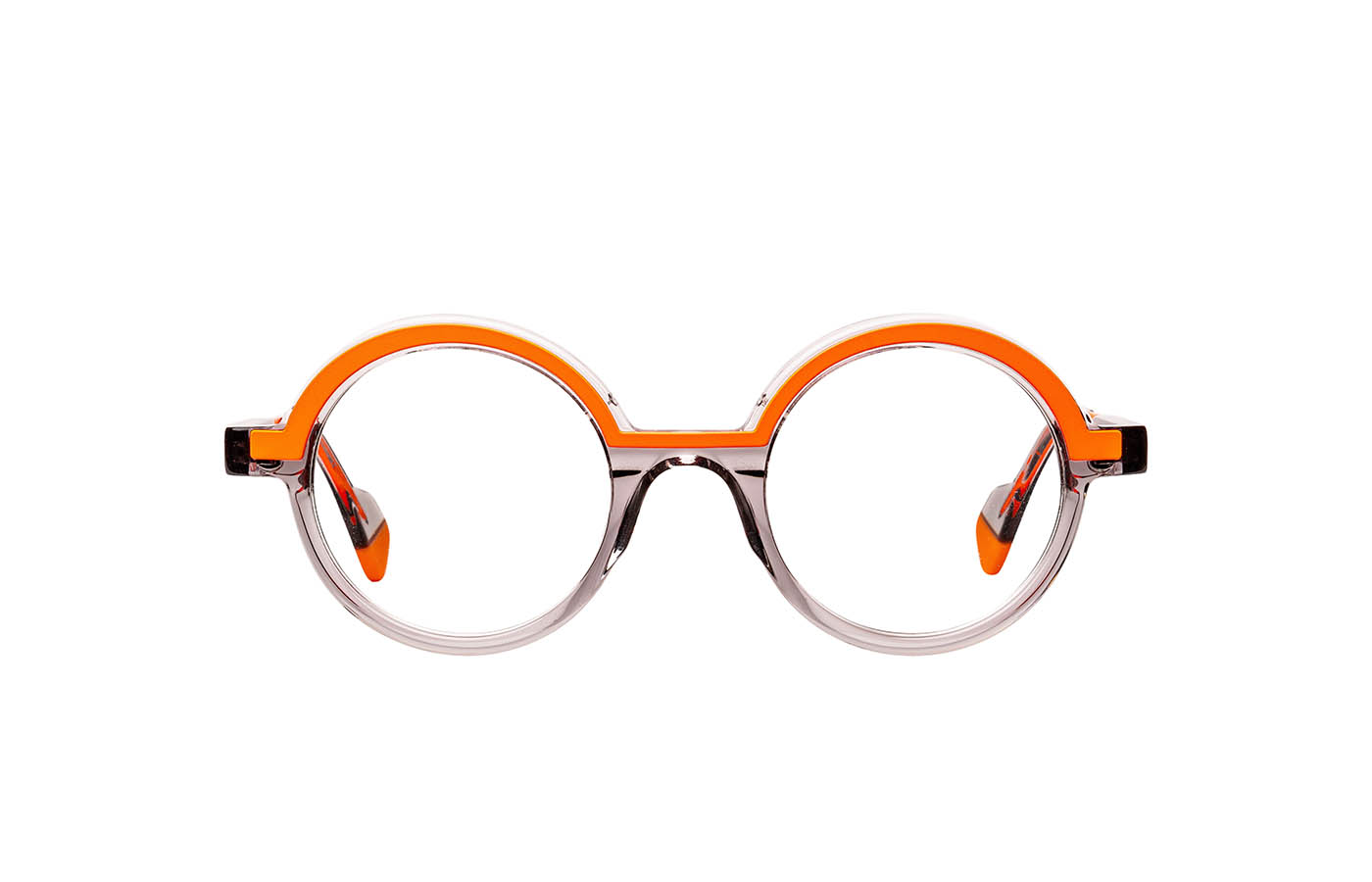 MATTTEW Arcus eyeglasses in 1713-crystal-gris-rouge-flash - Glance Glasses
