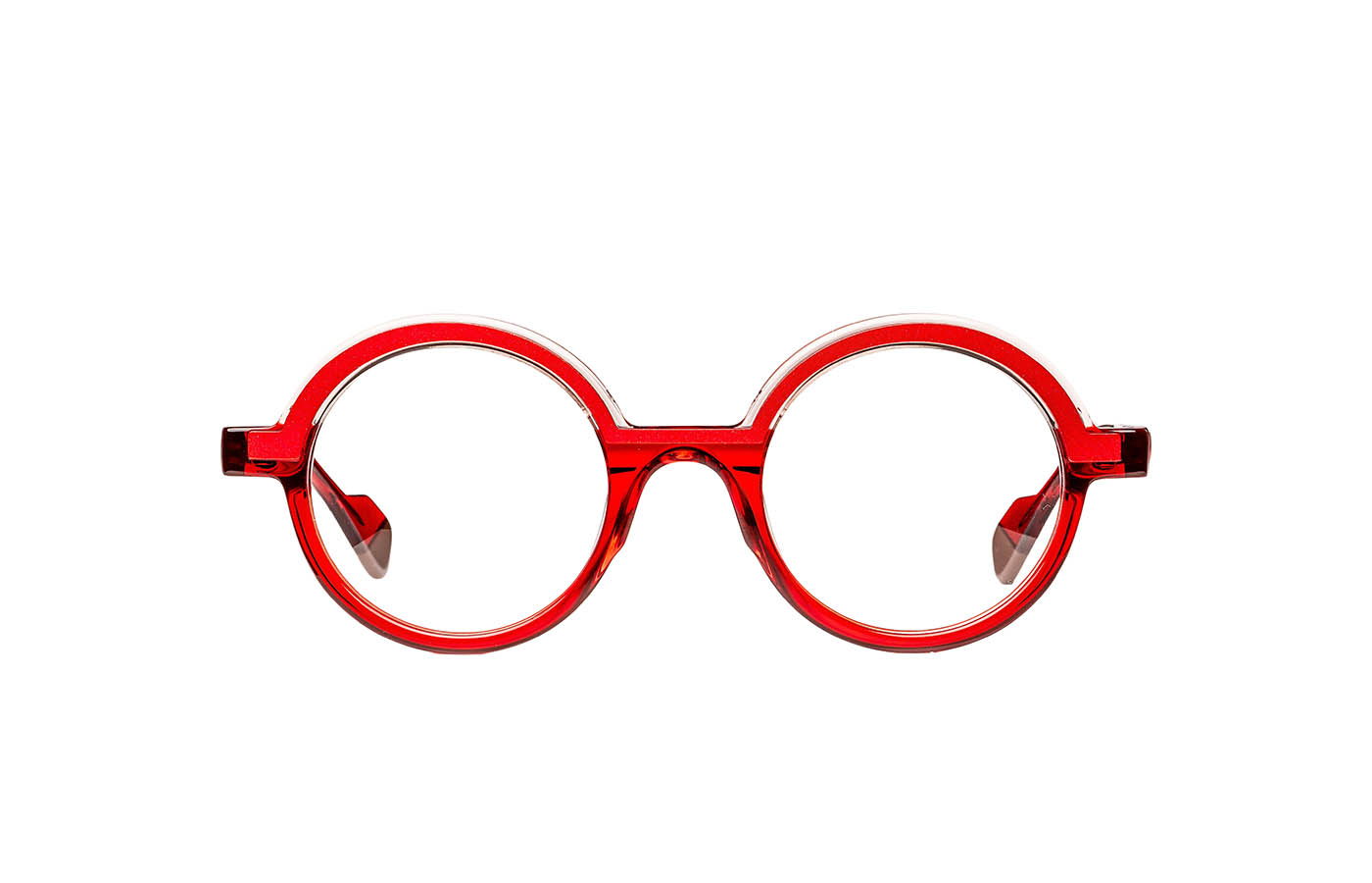 MATTTEW Arcus eyeglasses in 1714-crystal-rouge-rouge - Glance Glasses