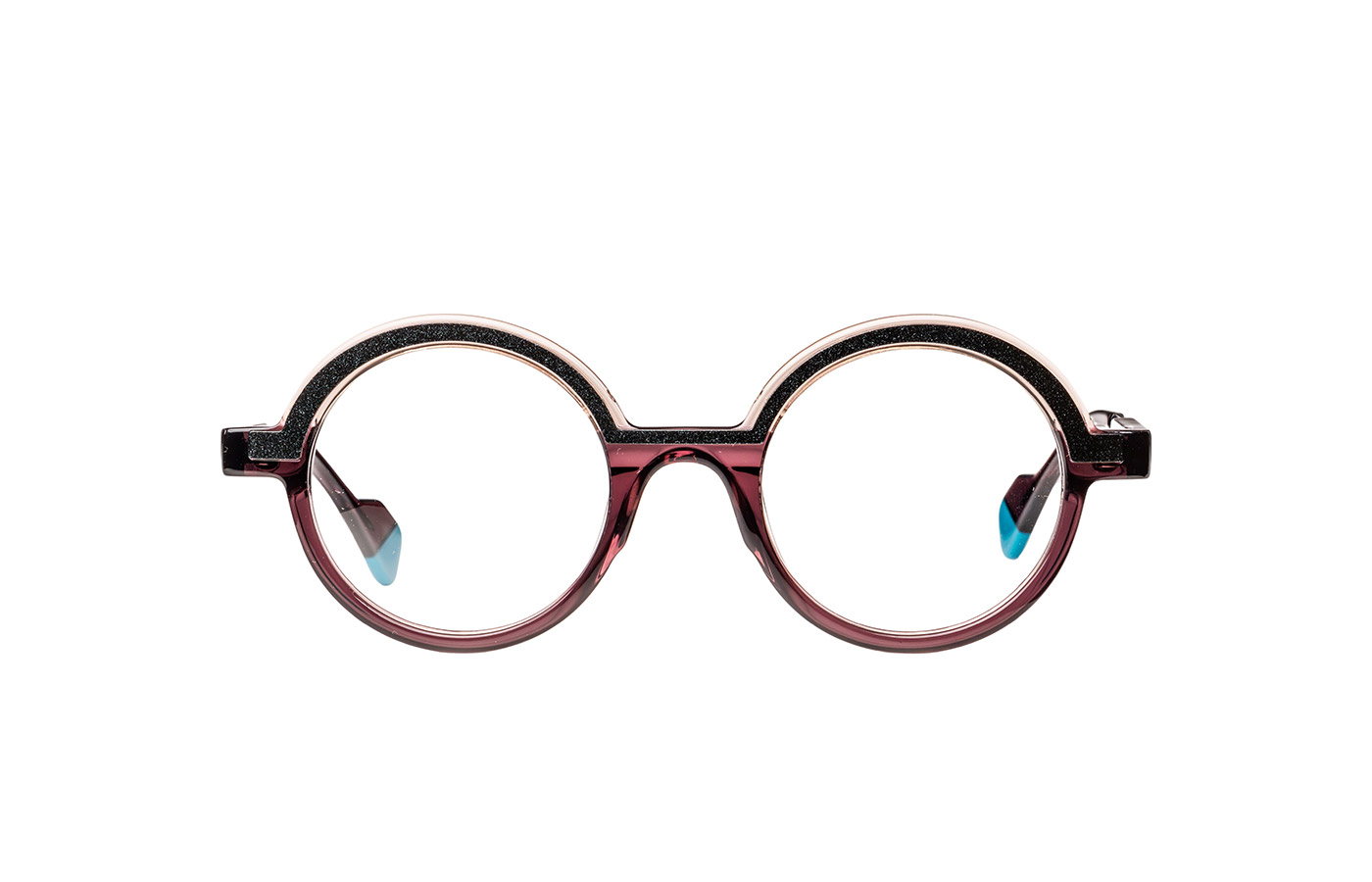 MATTTEW Arcus eyeglasses in 1717-crystal-brun-brun - Glance Glasses